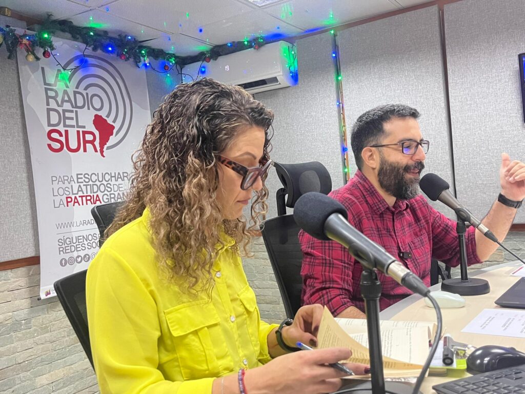Programa Bolívar Nuestro, transmitido por La Radio del Sur, dedicado a los tres documentos que marcaron la vida del Libertador